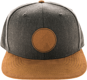 Gorra de cuero para hombre